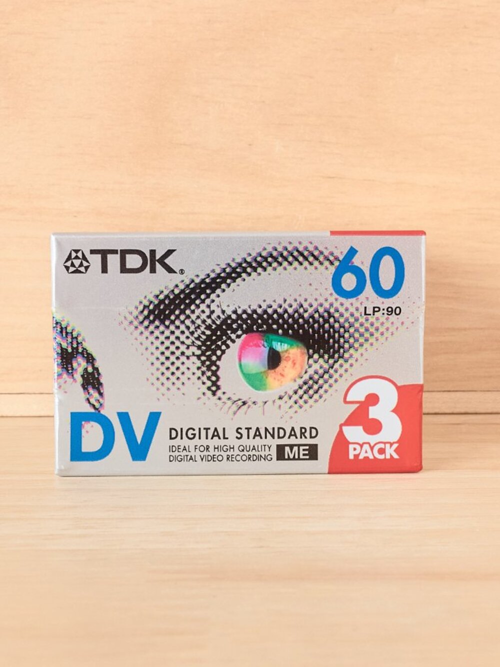 TDK DV60 Mini DV 3 Pack Digital Standard MiniDV Cassette Tapes Sealed
